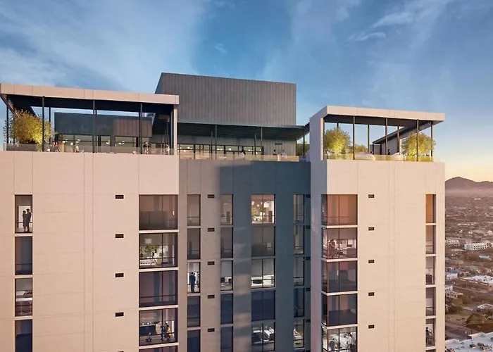 Apartment Boulevard Modern Highrise Stu Sky Pool Parking Gym 13 Phoenix